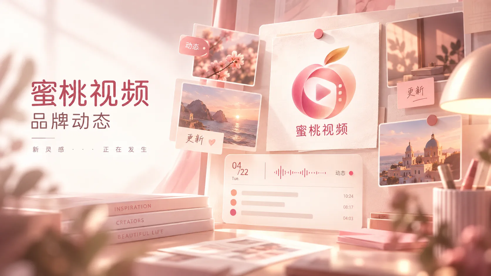 蜜桃传媒内容浏览画面